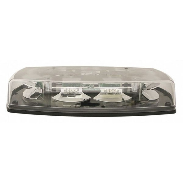 Ecco Mini Lightbar, LED, Amber/Clear, 15" L 5587CA