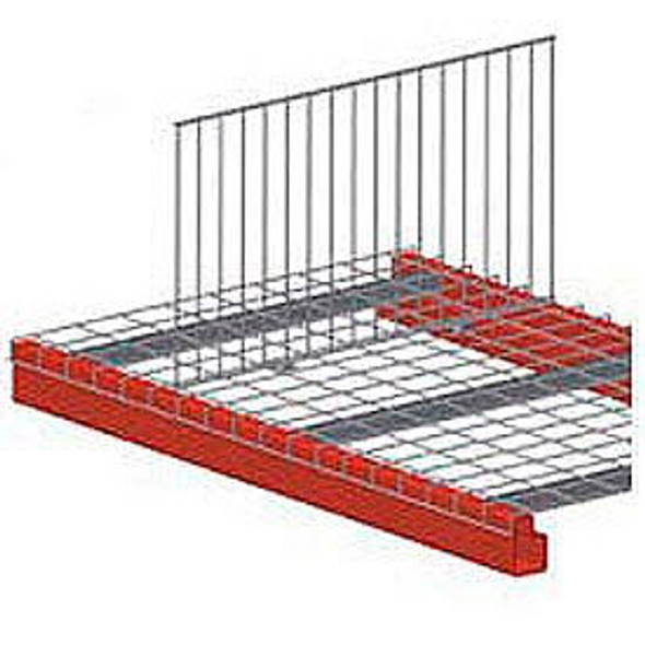 Global Industrial Pallet Rack Wire Deck Divider 34""D x 18""H