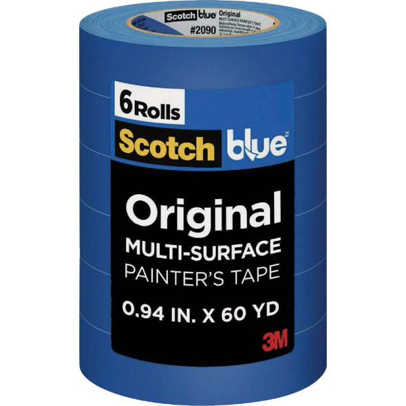 ScotchBlue 0.94 In. x 60 Yd. Original Painter's Tape (6 Roll) 2090-24EP6