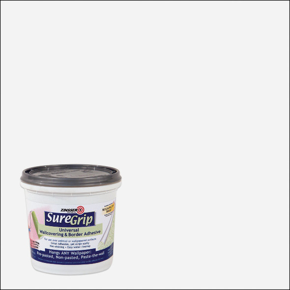 Zinsser SureGrip 1 Qt. Universal Border & Wallcovering Adhesive 2874