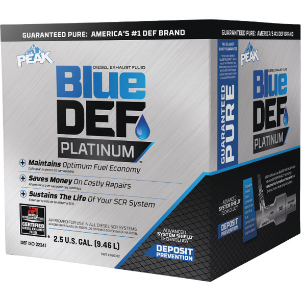 Blue Def Platinum 2.5 Gal. Diesel Exhaust Fluid DEG002
