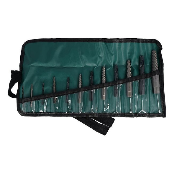 Cleveland Screw Extractor Set,Carbon Steel C00910