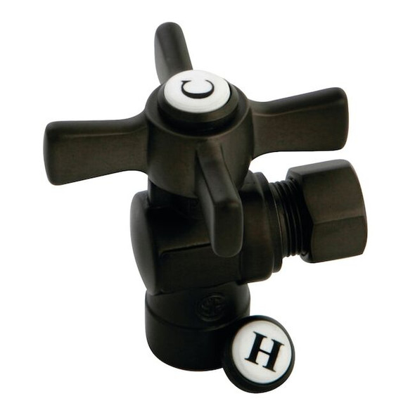 Millennium CC43205ZX 1/2" Sweat X 3/8" OD Comp Angle Stop CC43205ZX