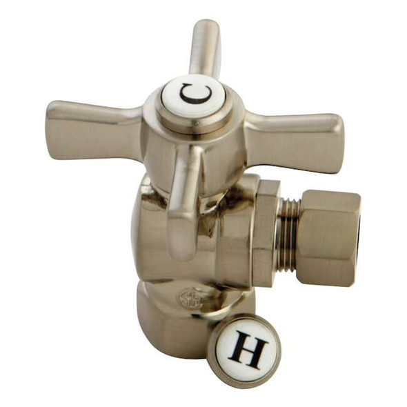 Millennium CC33108ZX 3/8" FIP X 3/8" OD Comp Angle Stop CC33108ZX