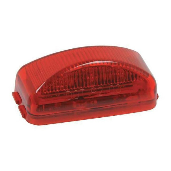Roadpro LED Sealed Light, w/2 Plug, 2.5x1.25, Color: Red RP-1559R