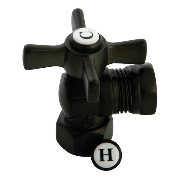 Millennium CC44105ZX 1/2" FIP X 1/2" or 7/16" Slip Joint Angle Stop CC44105ZX