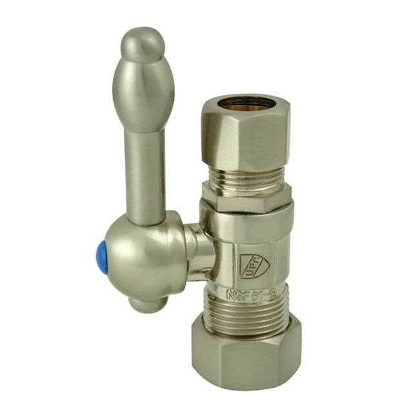 Vintage CC44458KL 5/8" OD Comp X 1/2" OD Comp Straight Shut-Off Valve CC44458KL