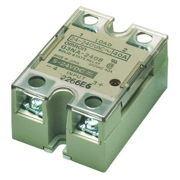 Omron Solid State Relay, Screw Clamp, Surface, Phototriac G3NA-440B-UTU-2 DC5-24