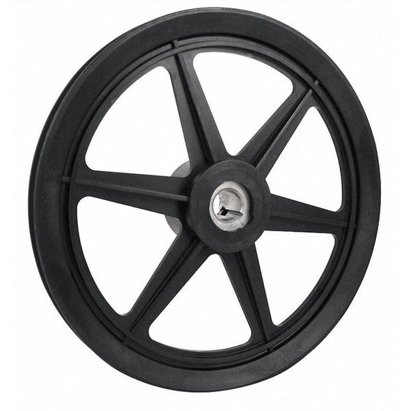 5/8 in Fixed Bore 1 Groove Standard V-Belt Pulley 8.25 in OD