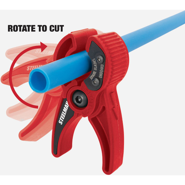 Steelman 1-2 In. to 1 In. Pex Pipe & Tubing Cutter 61206 414951