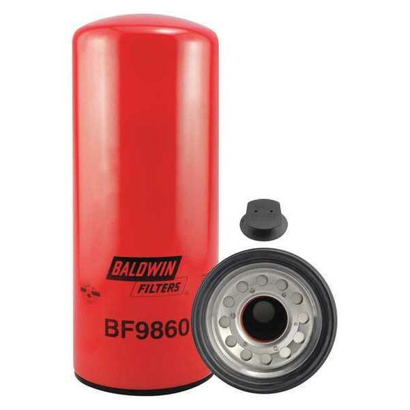 Baldwin Filters Fuel Spin-on Filter,11-9/16 x 4-23/32 In BF9860