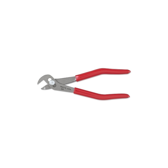 Midget Angle Nose Pliers, 4 1/16 in, Straight, 2 Adj.