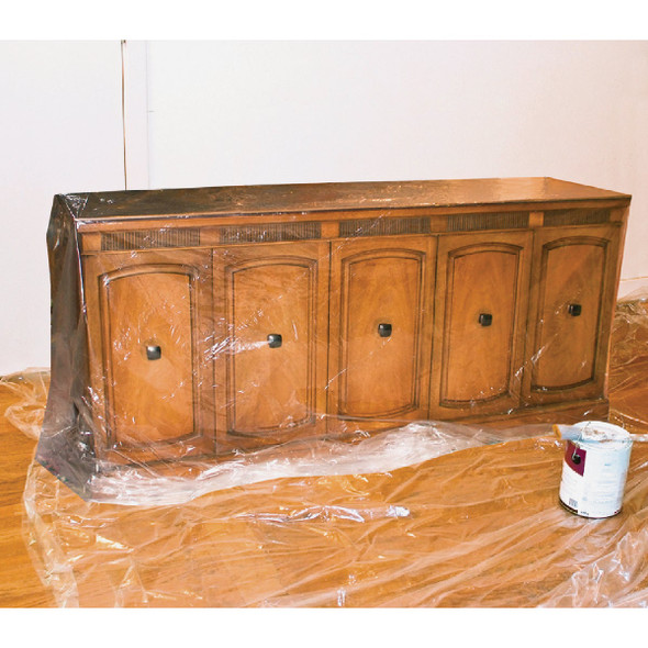 Do it Best 9 Ft. x 12 Ft. x 4 Mil. Plastic Drop Cloth with Grommets