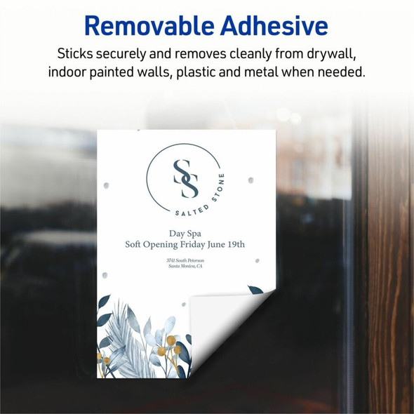 Avery&reg; Surface Safe Multipurpose Label 61512 SPR-AVE61512