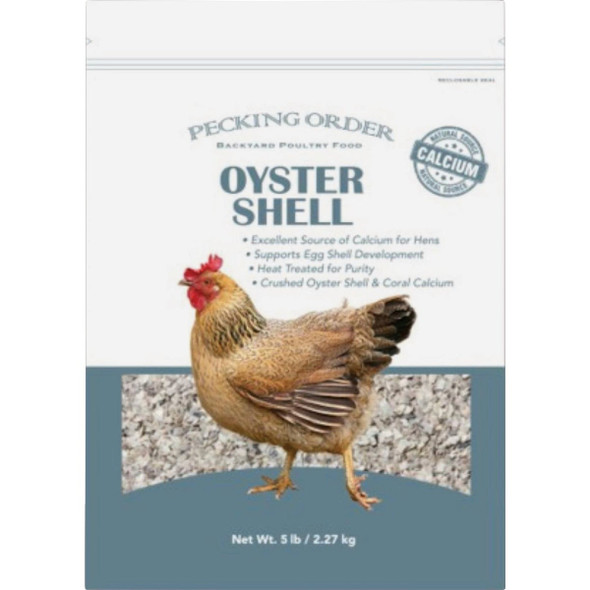 Pecking Order 5 Lb. Oyster Shells 9688