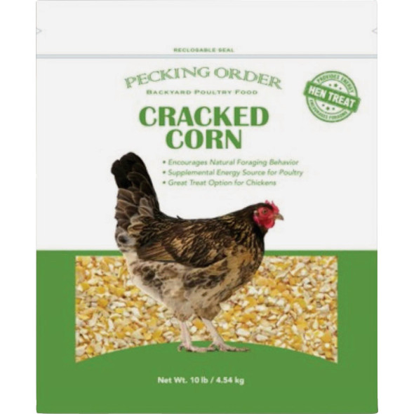 Pecking Order 10 Lb. Cracked Corn 9687