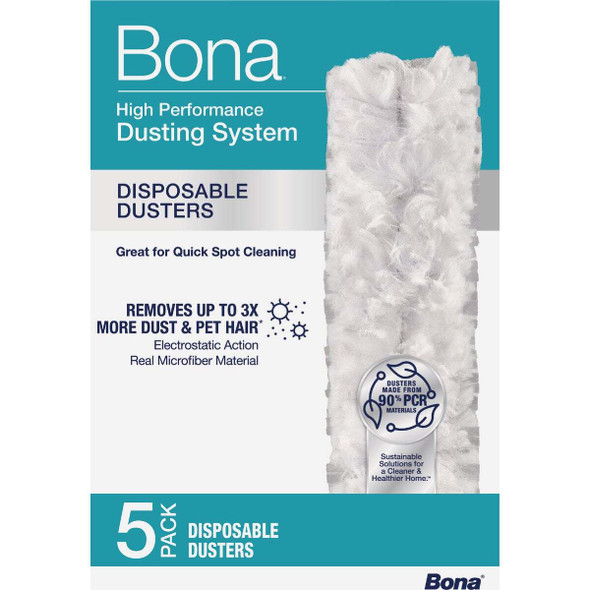 Bona High Performance Dusting System Disposable Dusters (5-Count) AX0003683