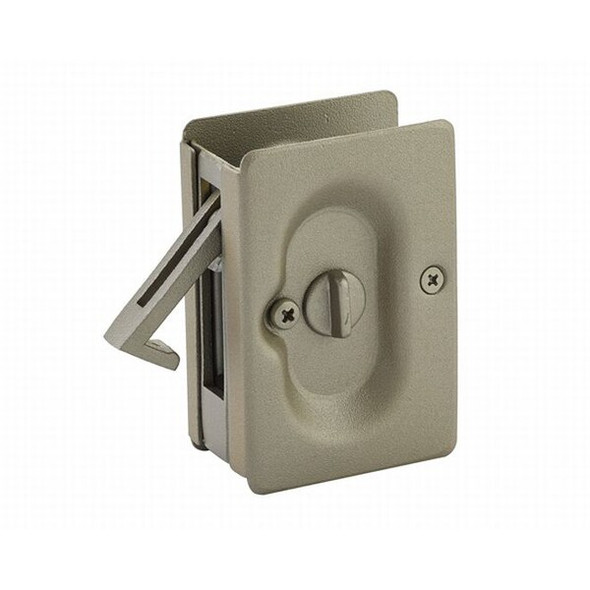 Emtek Tumbled White Bronze Pocket,2102TWB 2102TWB