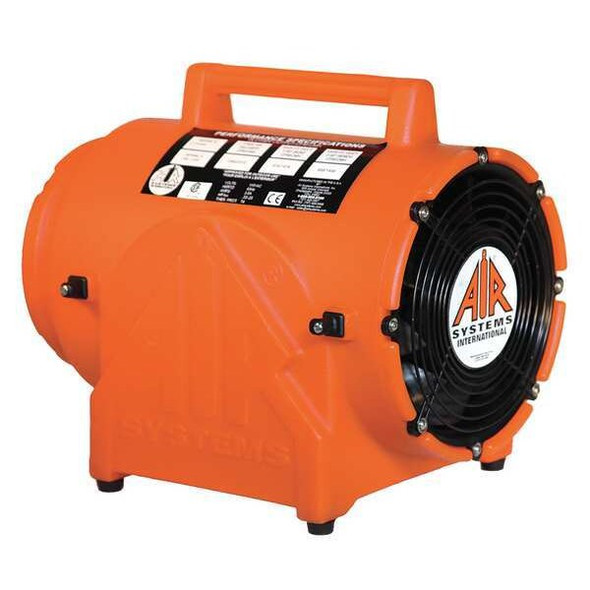 Air Systems Intl Conf. Sp Fan, Axial, Plastic, Orng, 8 In CVF-8AC50