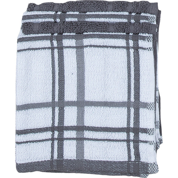 Kay Dee Designs Charcoal Dish Cloth Set (4-Piece) R6449 Pack of 3