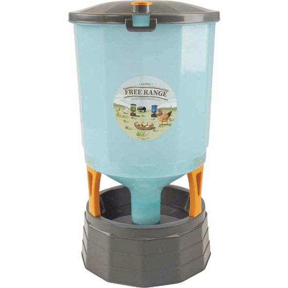 Stromberg's 12 Gal. Blue Silo Waterer PW079