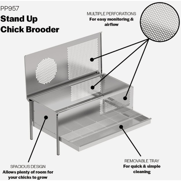 Stromberg's Stand Up Chick Brooder