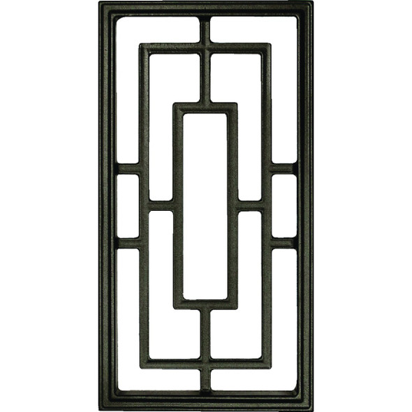 Nuvo Iron 8-5/8 In. W. x 17-1/4 In. H. Rectangle Cast Aluminum Gate Insert ACW57