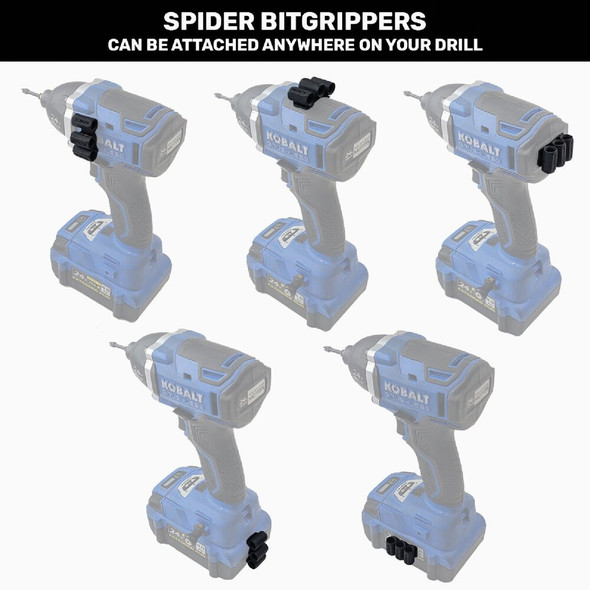 Spider Tool Holster BitGripper (4-Pack) 5022TH 368893