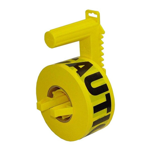 Manufacturer Varies Barricade Tape Dispensor,Yellow,14 oz. TWP1000 Manufacturer Varies Barricade Tape Dispensor,Yellow,14 oz. TWP1000