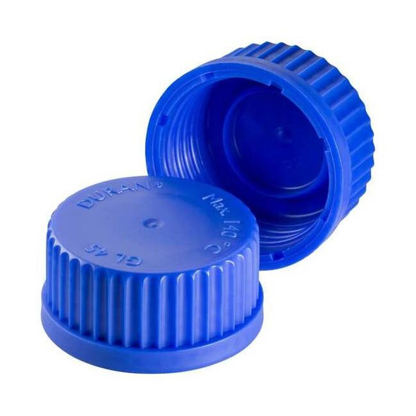 Duran Cap,Blue,54 mm Dia,PK10 292392809