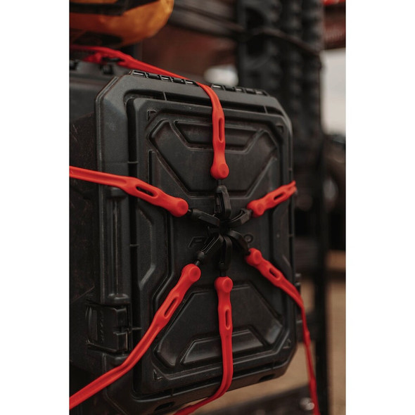 The Perfect Bungee, FLEXWeb Adjustable 6 Arm Spider Cargo Net Size M-XXL, Black FW36-6BK 595177