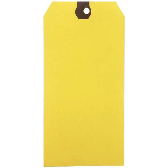 Manufacturer Varies Blank Shipping Tag,Paper,Yellow,PK1000 61KT28