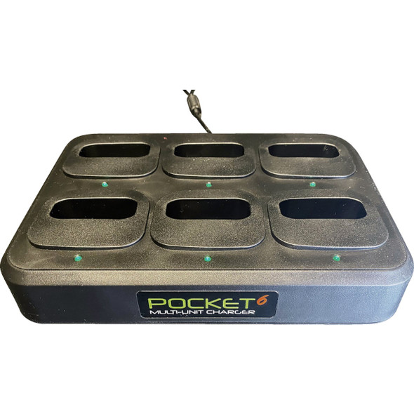 Klein Electronics POCKET+G3 6-Unit 2-Way Radio Multi-Charger POCKET6