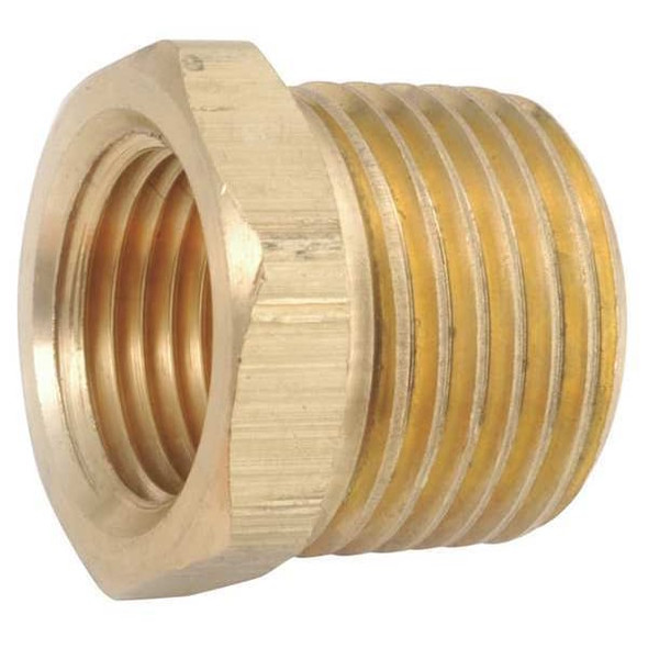 Manufacturer Varies Hex Bushing, Brass, 1 x 3/8 in, NPT 706110-1606