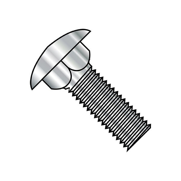 Manufacturer Varies Carriage Bolt, 18-8 Stainless Steel, 100 PK 5032C188
