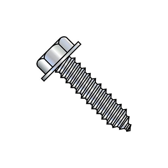 Lag Screw, 5/16 in, 1-5/8 in, Steel, Zinc Plated Hex Hex Drive, 900 PK