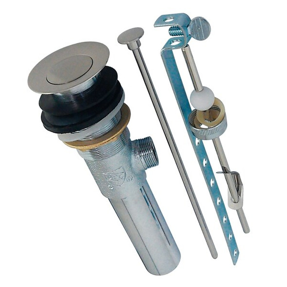 Kingston Brass KB1008 Brass Pop-Up Drain,w/Overflow KB1008 Kingston Brass KB1008 Brass Pop-Up Drain,w/Overflow KB1008