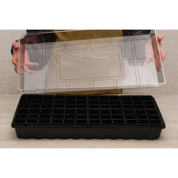 PlantBest 72-Cell Plastic Greenhouse Seed Starter Kit
