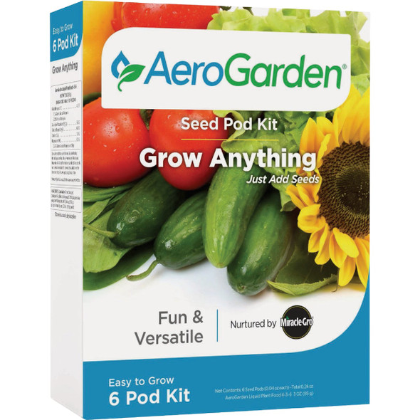 AeroGarden Grow Anything 6-Seed Pod Kit 806528-4408