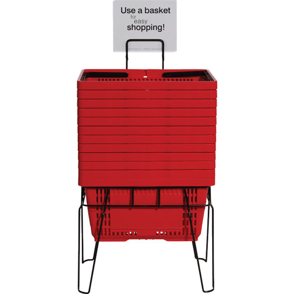 Versacart Red Basket (12-Pack)