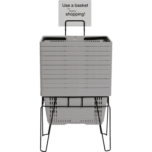 Versacart Light Gray Basket (12-Pack) 206-28L NH LGY 12 RS 987280