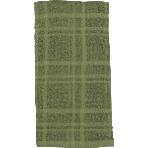Kay Dee Designs Solid Meadow Terry Kitchen Towel (2-Pack) R6420 Pack of 3