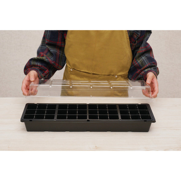 PlantBest 36-Cell Plastic Windowsill Greenhouse Seed Starter Kit
