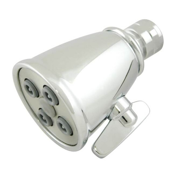 Kingston Brass Shower Head, Polished Chrome, Wall Mount K137A1