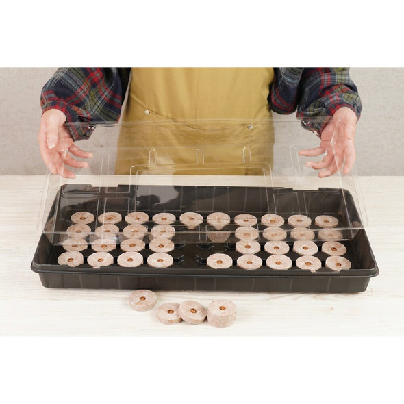 PlantBest 50-Pellet Coir Greenhouse Kit 3261 720774