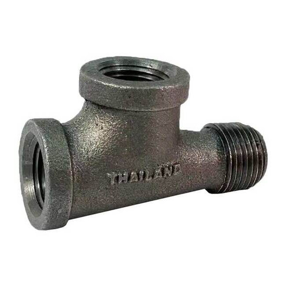 Street Tee Street Tee, 1" Pipe, FNPT x MNPT, Malleable Iron, Class 150
