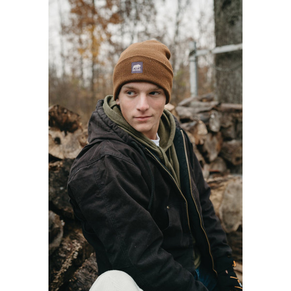 Berne Heartland Men's 2XL Black Hooded Work Jacket