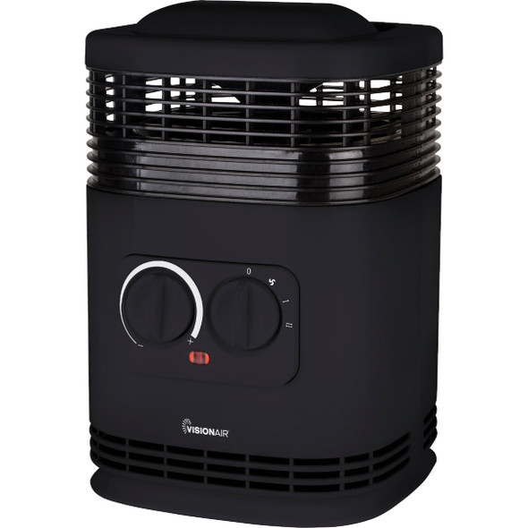 Vision Air 10 In. 1500W/750W Fan Forced Ceramic Heater 1VAHCS10 Vision Air 10 In. 1500W/750W Fan Forced Ceramic Heater 1VAHCS10