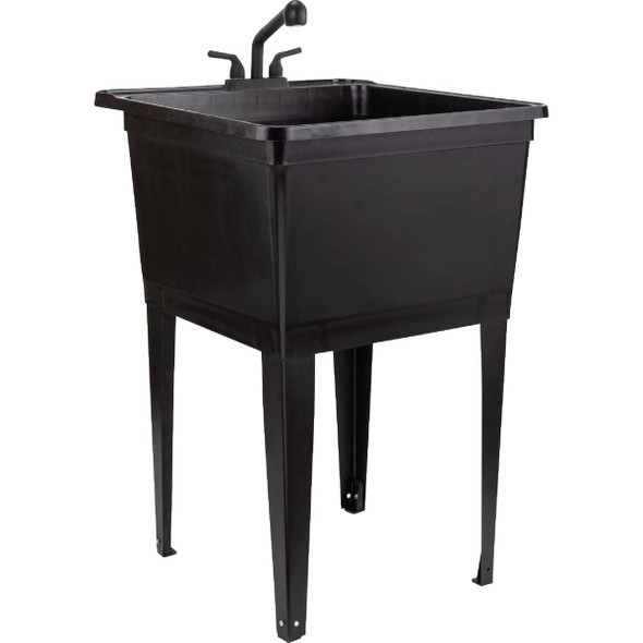 Tehila 21 Gal. Black Utility Sink 202381
