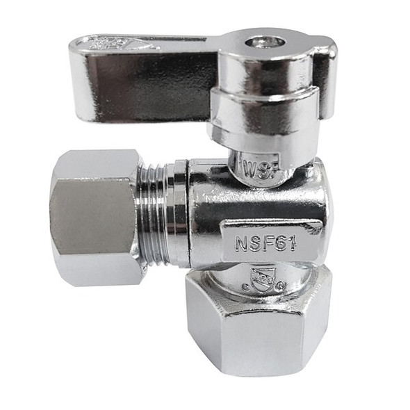 Kingston Brass KF4440 1/2 Fip X 1/2 OD Comp Angle Stop KF4440